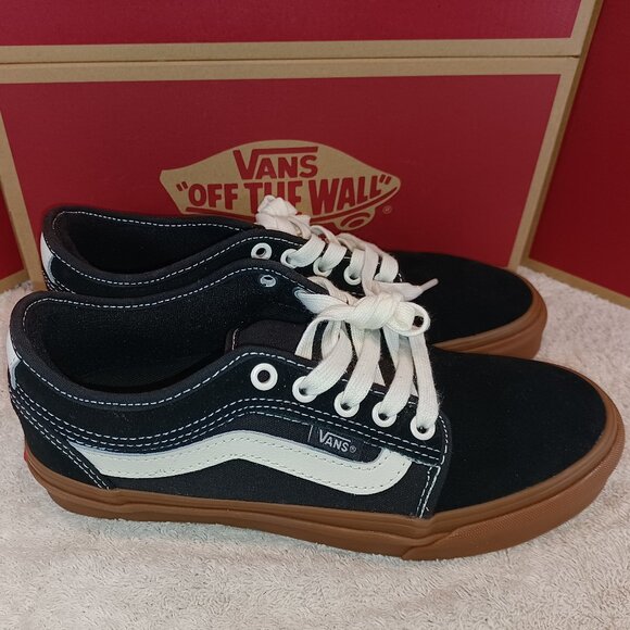 Vans Men's 6.5/Women's 8 Chukka Low Sidestripe BlackGum VN0A5KQZB9M - Picture 1 of 12